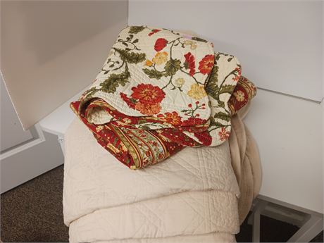 Large Clean Quilt & Pillow Cases