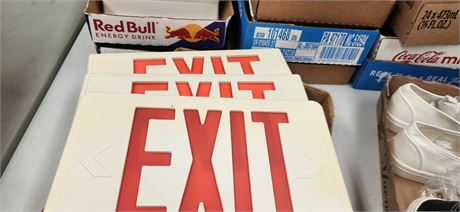Lot Of Exit Sign Covers