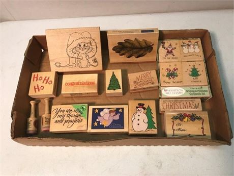 Flat of Crafting Stamps