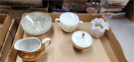 Lot Of Glassware