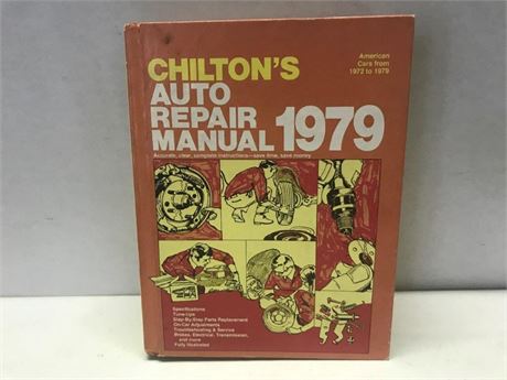 Chilton's Auto Repair Manual 1979