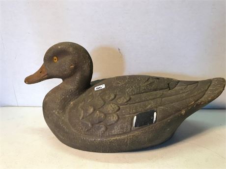 Vintage General Fibre Co. Duck Decoy