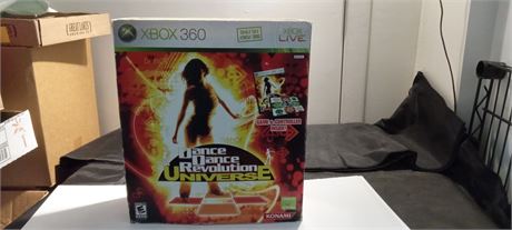 xbox 360 Dance revolution with mat