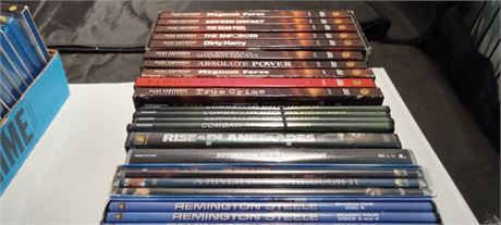 Lot of dvd's and blurays