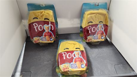 3 Winnie The POOH Costumes. Size 12-18 Months