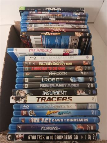 Lot Of Blu Ray's