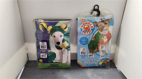 2 Dog Costumes. Size Large