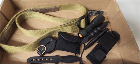 Knives & Various Items