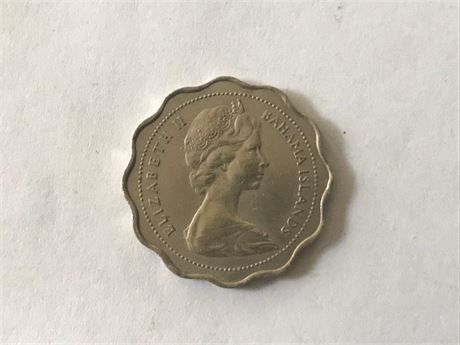 1968 Bahama Islands Ten Cents