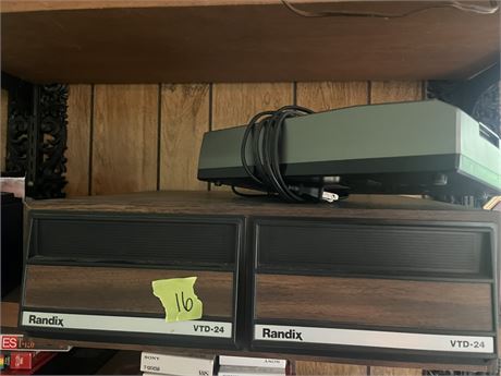 VHS Storage and Rewinder