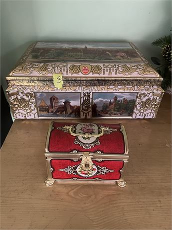 Vintage Tins, Schmidt German Box