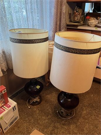 Vintage Lamp Set