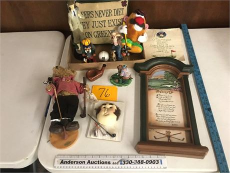 Golf Themed Collectables