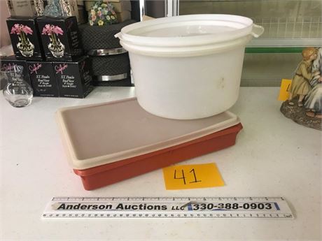 Tupperware Containers & Lids