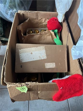 Christmas Decor, Vintage Bulbs