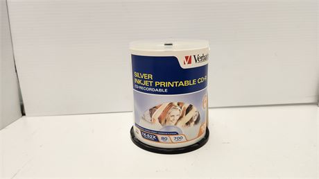 Verbatim Silver Inkjet Printable CD-R