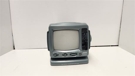Jwin JV-TV1010 Mini Television. No Cord Battery Operated Not Tested