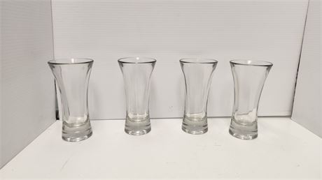4 Drinking Glasses