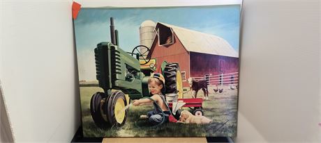 John Deer Canvas Art
