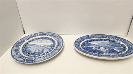 2 Shango China Collectible  Plates