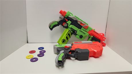 2 Nerf Guns