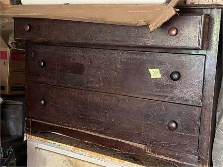 Antique Wood Dresser