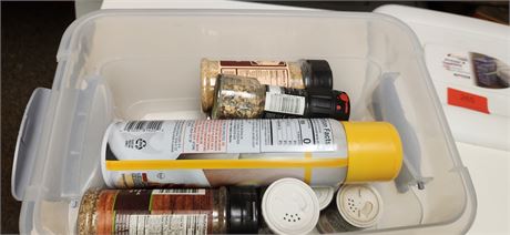Lot Of Various Spices