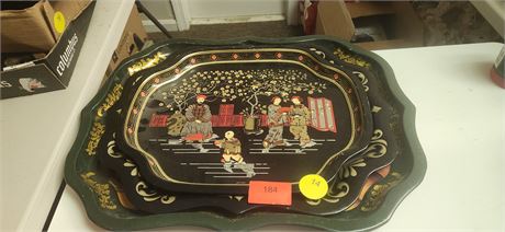Decorative Metal Serving Trays