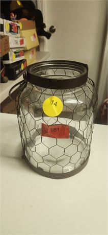 Decorative Candle Holder Jar