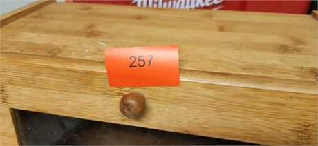 Wood Bread Box
