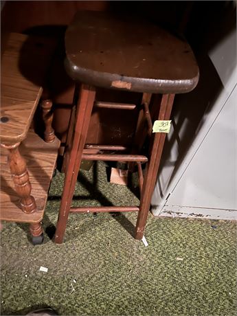 Wood Stool