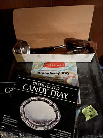 Kitchen Items, Trays, Utensils, Drain Tray