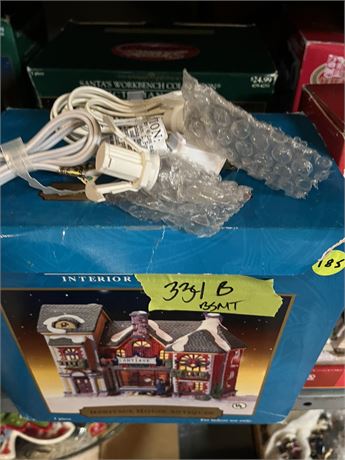 Christmas Villages, Santa's Workbench Collection, Lot (3)
