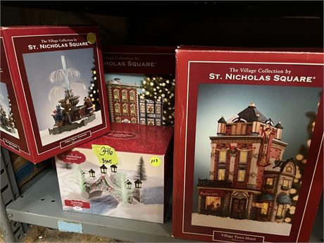 Christmas Villages, St. Nicholas Square