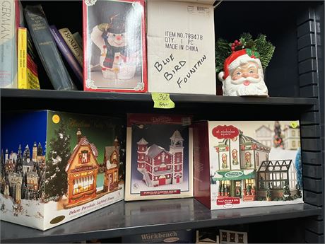 Christmas Villages and Decor