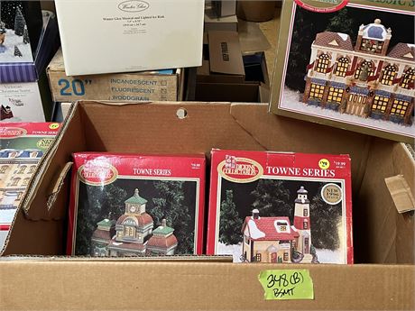 Christmas Villages, Dickens Collection Town Series