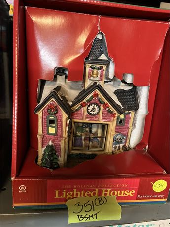 Christmas Villages, Lighted House
