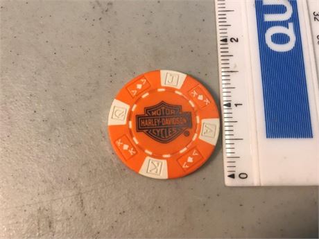 Harley Davidson Daytona Poker Chip