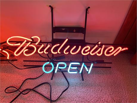 Neon Budweiser Sign