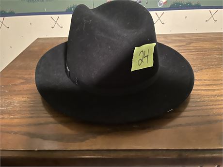 Vintage Country Gentleman Black Wool Hat