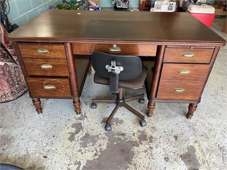 Vintage Desk and Chair