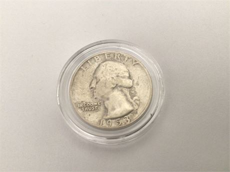 1953-D Washington Quarter