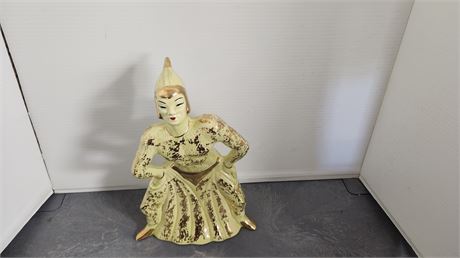 Dancing Geisha Man Japan/Asian Figurine
