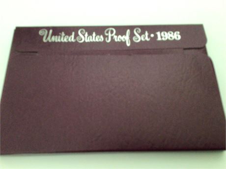 1986 US Mint Proof Set