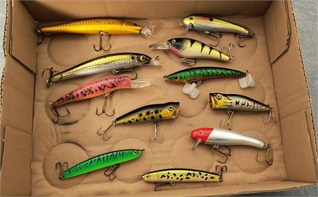 Lot of Fishing Lures