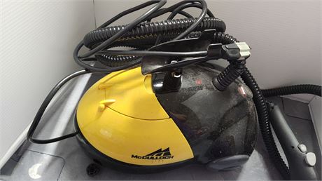 McCulloch Multi-Use Steam Canister Cleaner & Accessories, NOT TESTED