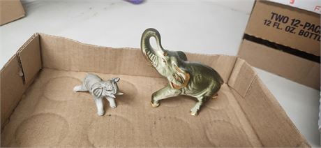 Vintage Elephant Figurines
