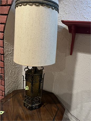 Vintage Gothic Spanish Revival Lamp