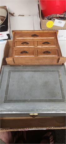 2 Empty Jewelry Boxes