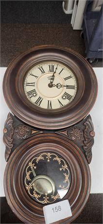 Decorative Pendulum Clock. NOT TESTED